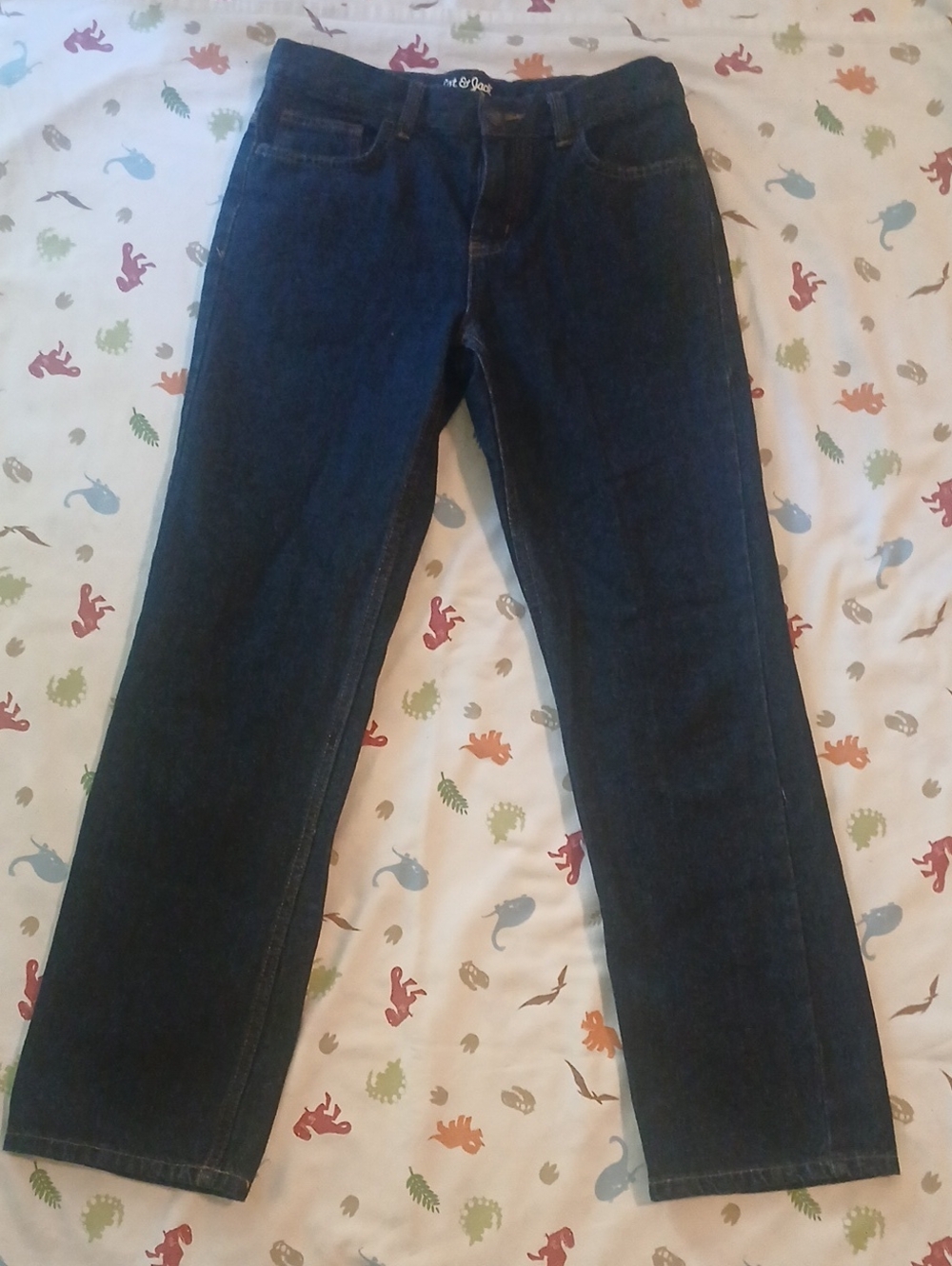 Cat & Jack Dark Blue Straight Jeans